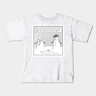 Snowman Kids T-Shirt